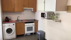 Kuchyň nebo kuchyňský kout v ubytování SI Apartamentos Benicassim