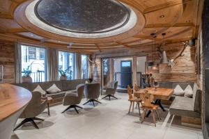 Część wypoczynkowa w obiekcie Sport- und Genusshotel Silvretta