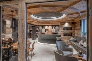 Część wypoczynkowa w obiekcie Sport- und Genusshotel Silvretta