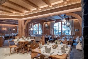 Restaurace v ubytování Sport- und Genusshotel Silvretta
