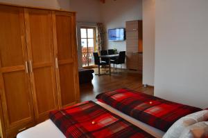 Postel nebo postele na pokoji v ubytování Appartement Herzog