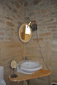 Phòng tắm tại Agriturismo Petrarosa
