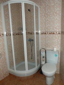 Koupelna v ubytování Hostal Abastos