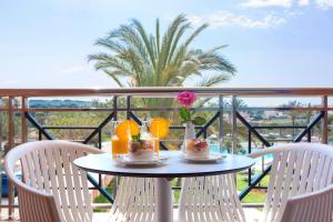 Balcon ou terrasse dans l'établissement Hipotels Hipocampo Palace & Spa