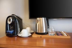 Coffee and tea making facilities at Lina Hotel Taksim Pera