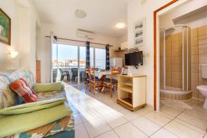 Posezení v ubytování Apartments Zanze