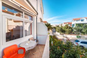 Balkón nebo terasa v ubytování Apartments Zanze