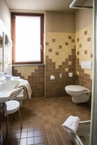 Koupelna v ubytování Hotel Fortyfive
