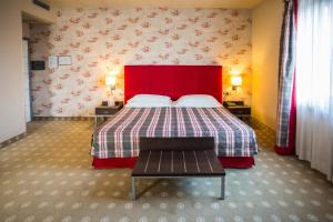 Кровать или кровати в номере Hotel Fortyfive