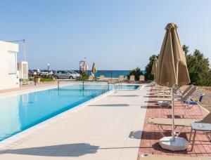 Bazén v ubytování Argo Apartments Rethymno nebo v jeho okolí + 9 fotografií