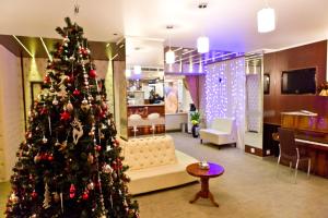 Istumisnurk majutusasutuses Hotel Olsi