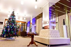 Istumisnurk majutusasutuses Hotel Olsi