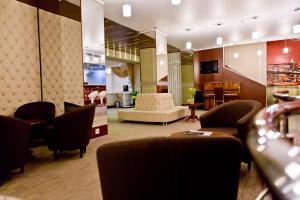 Istumisnurk majutusasutuses Hotel Olsi