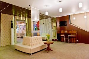 Istumisnurk majutusasutuses Hotel Olsi