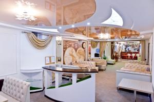 Istumisnurk majutusasutuses Hotel Olsi