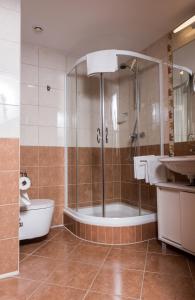 Łazienka w obiekcie Hotel Breitenlee