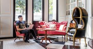 Posezení v ubytování A.LIST HOTEL