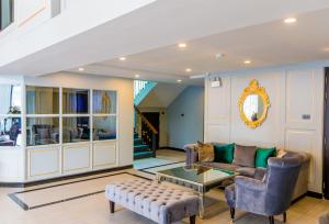 Posezení v ubytování A.LIST HOTEL