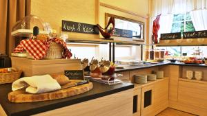 Kuchyň nebo kuchyňský kout v ubytování Hotel Restaurant Ruppert