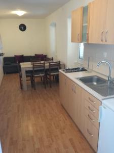 Kuchyň nebo kuchyňský kout v ubytování Apartman Ante + 32 fotografií
