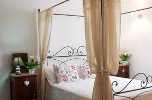 Postel nebo postele na pokoji v ubytování Le Tartarughe rooms