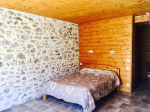 Postel nebo postele na pokoji v ubytování Hotel restaurant Le Chamois