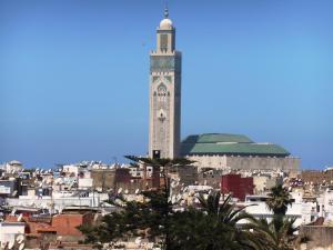 Nespecifikovaný výhled na destinaci Casablanca nebo výhled na město při pohledu z hotelu