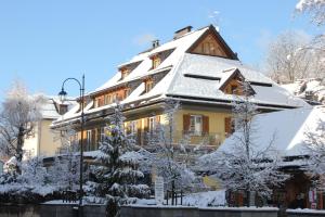Hotel Haberl v zimě
