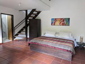Katil atau katil-katil dalam bilik di Hotel Huaka-yo