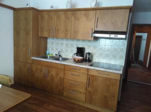 Kuchnia lub aneks kuchenny w obiekcie Ferienwohnungen am Lift 2