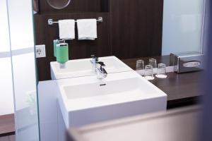 Koupelna v ubytování arte Hotel Krems
