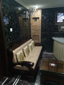 Hotel Silk的休息区