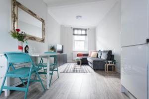 Posezení v ubytování The Euston St Pancras Apartments + 25 fotografií