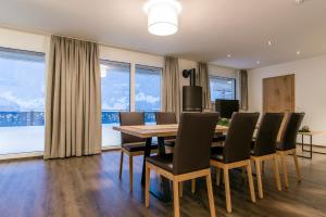 Posezení v ubytování Appartements Ausblick