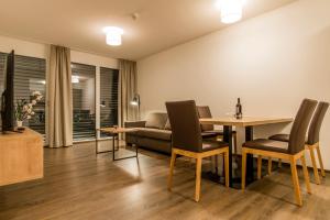 Posezení v ubytování Appartements Ausblick