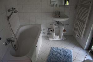 ห้องน้ำของ Ferienhof Alte Schmiede