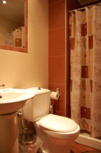 Ванная комната в Hotel Antirrio
