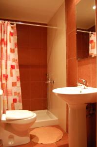 Vannituba majutusasutuses Hotel Antirriο
