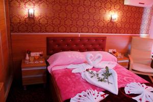 Postel nebo postele na pokoji v ubytování Hopa Heyamo Hotel