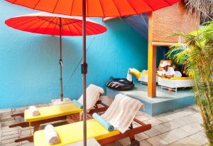 Area soggiorno di Dickman Resort "The Boutique Hotel"