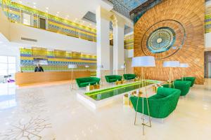 Ruang duduk di TIME Rako Hotel