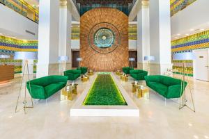 Ruang duduk di TIME Rako Hotel