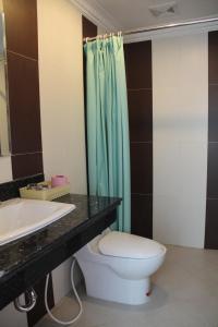 Koupelna v ubytování Seng Hout Hotel