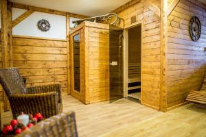 Posezení v ubytování Wellness aparthotel Martiňák