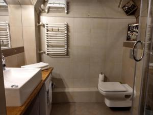 Kúpeľňa v ubytovaní Oficyna Form - Apartament Dwupoziomowy