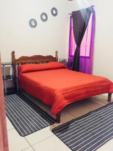 Un pat sau paturi într-o cameră la Hostel Coati Place Bed & Breakfast Adults Only