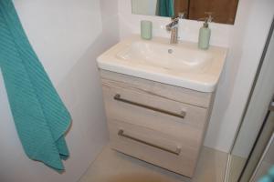 Kúpeľňa v ubytovaní Apartmán Dolní Morava + 14 fotografií