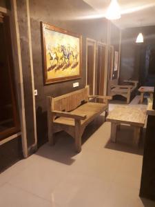 Posezení v ubytování New Ubud Hostel