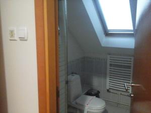 Koupelna v ubytování Garni Hotel Vila Drina