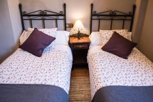 Cama o camas de una habitación en Casa Los Garridos